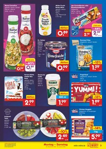 Sahne im Netto Marken-Discount Prospekt "Aktuelle Angebote" mit 62 Seiten (Kassel)