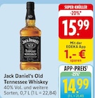 Old Tennessee Whiskey Angebote von Jack Daniel's bei EDEKA Ettlingen für 15,99 €