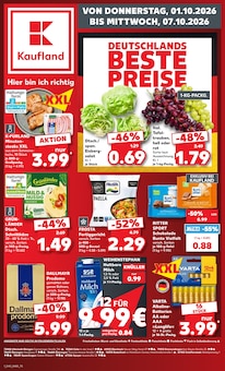 Prospekt der Woche "Hier bin ich richtig" Seite 1, 01.10.2026 bis 07.10.2026 für Eberbach Aktueller Prospekt "Hier bin ich richtig" Seite 1 von 66 Seiten für Eberbach