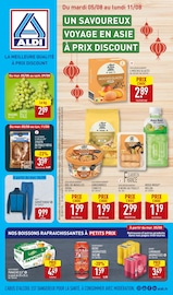 Catalogue Discount Alimentaire Aldi en cours à Boissy-Saint-Léger et alentours, "UN SAVOUREUX VOYAGE EN ASIE À PRIX DISCOUNT", 38 pages, 05/08/2025 - 11/08/2025