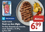 Steak aus dem Allgäu Angebote von Allgäu Fleisch bei ALDI SÜD Brühl für 6,99 €