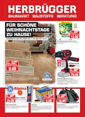 Aktueller Herbrügger Baumärkte Prospekt in Fröndenberg und Umgebung, "FÜR SCHÖNE WEIHNACHTSTAGE ZUHAUSE!" mit 16 Seiten, 29.11.2025 - 06.12.2025