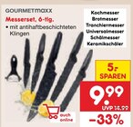 Messerset im Angebot bei Netto Marken-Discount in Nordhausen Messerset Angebote von GOURMETmaxx bei Netto Marken-Discount Nordhausen für 9,99 €