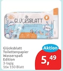 Aktuelles Toilettenpapier Wasserspaß Edition Angebot bei budni in Hamburg ab 5,49 €