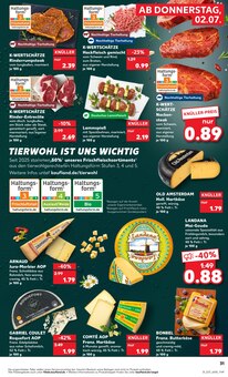 Rindfleisch im aktuellen Kaufland Prospekt (Augsburg) Rindfleisch im Kaufland Prospekt "Hier bin ich richtig" mit 64 Seiten (Augsburg)