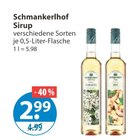 Sirup im V-Markt Prospekt Sirup von Schmankerlhof im aktuellen V-Markt Prospekt für 2,99 €