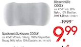 Kissenhülle COOLY oder Nackenstützkissen COOLY für 4,99 € bei Zurbrüggen im Angebot Kissenhülle COOLY oder Nackenstützkissen COOLY im aktuellen Zurbrüggen Prospekt
