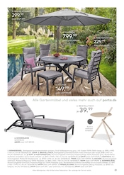 Aktueller porta Möbel Prospekt mit Esstisch, "LOUNGE, DINING & ACCESSOIRES", Seite 21
