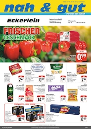 nah und gut Prospekt für Nürnberg mit 30 Seiten nah und gut Prospekt "Wir lieben Lebensmittel!" für Nürnberg, 30 Seiten, 28.07.2025 - 02.08.2025