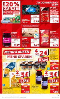Pudding Angebot im Kaufland Prospekt, gültig von 13.07.2026 bis 15.07.2026 Pudding Angebot im aktuellen Kaufland Prospekt auf Seite 24