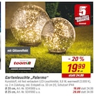 toom Baumarkt Retzow - Gartenleuchte „Palermo“ Angebot im Prospekt Gartenleuchte „Palermo“ bei toom Baumarkt im Retzow Prospekt für 19,99 €
