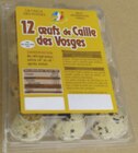 Œufs de caille frais - LA CAILLE DES VOSGES en promo chez Intermarché Super Œufs de caille frais - LA CAILLE DES VOSGES dans le catalogue Intermarché Super