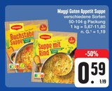 Guten Appetit Suppe Angebote von Maggi bei E center Bayreuth für 0,59 €