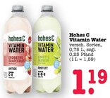 Vitamin Water Erdbeere Grapefruit im Angebot bei E center in Karlsruhe Vitamin Water Erdbeere Grapefruit Angebote von Hohes C bei E center Karlsruhe für 1,19 €