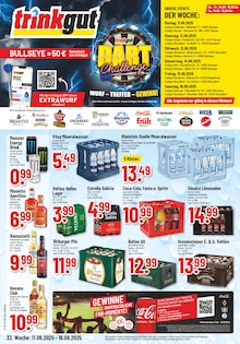 Wein Angebot im aktuellen Trinkgut Prospekt auf Seite 1