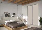 Pack de 2 portes coulissantes PPSM 180x250 cm finition cachemire gris en promo chez Brico Dépôt Aix-en-Provence à 99,00 €