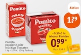 Passierte oder stückige Tomaten von Pomito im aktuellen tegut Prospekt für 0,99 €