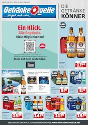 Aktueller Getränke Quelle Weydringer Prospekt mit Tafelwasser, "...einfach mehr drin", Seite 1