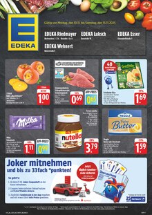 Schokolade im aktuellen EDEKA Prospekt (Würzburg) Schokolade im EDEKA Prospekt "Wir lieben Lebensmittel!" mit 8 Seiten (Würzburg)