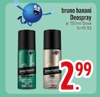 Deospray im Angebot bei EDEKA in Augsburg Deospray Angebote von bruno banani bei EDEKA Augsburg für 2,99 €