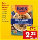 Reisgerichte im Angebot bei Netto Marken-Discount in Darmstadt Reisgerichte Angebote von Ben's Original bei Netto Marken-Discount Darmstadt für 2,22 €