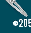 bague diamants à 205,00 € dans le catalogue E.Leclerc