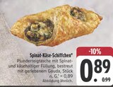 Spinat-Käse-Schiffchen bei E center im Litzendorf Prospekt für 0,89 €