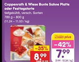 Bunte Sahne Platte Angebote von Coppenrath & Wiese bei Netto Marken-Discount Delmenhorst für 7,99 €
