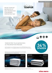 Matratze im Möbel Martin Prospekt in Mainz Aktueller Möbel Martin Prospekt mit Matratze, "Traumräume zum Wohnfühlen", Seite 11