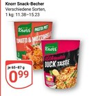 Snack-Becher Tomato & Mozzarella im Angebot bei GLOBUS in Trier Snack-Becher Tomato & Mozzarella Angebote von Knorr bei GLOBUS Trier für 0,99 €