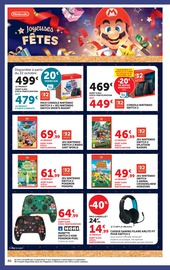 Promos Nintendo Switch dans le catalogue "EN ROUTE POUR LES PRIX BAS de Noël" de Hyper U Nintendo Switch en promo dans le catalogue Hyper U à la page 86