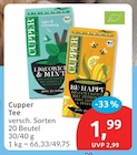 Tee im Angebot bei budni in Pinneberg Tee Angebote von Cupper bei budni Pinneberg für 1,99 €