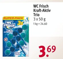 Wc Frisch von WC Frisch im aktuellen Rossmann Prospekt für 3.69€