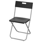 Klappstuhl schwarz im Angebot bei IKEA in Straubing Klappstuhl schwarz Angebote von GUNDE bei IKEA Straubing für 9,00 €