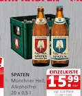 Getränke Quelle Weydringer - Münchner Hell, Alkoholfrei Angebot im Prospekt Münchner Hell, Alkoholfrei bei Getränke Quelle Weydringer im Prospekt "" für 15,99 €