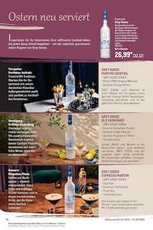 Wodka im METRO Prospekt "Saisonkatalog Frühling" mit 60 Seiten (Chemnitz)