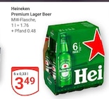 Aktuelles Premium Lager Beer Angebot bei GLOBUS in Duisburg ab 3,49 €