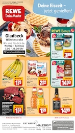 REWE Prospekt "Dein Markt" für Gladbeck, 29 Seiten, 27.04.2026 - 02.05.2026
