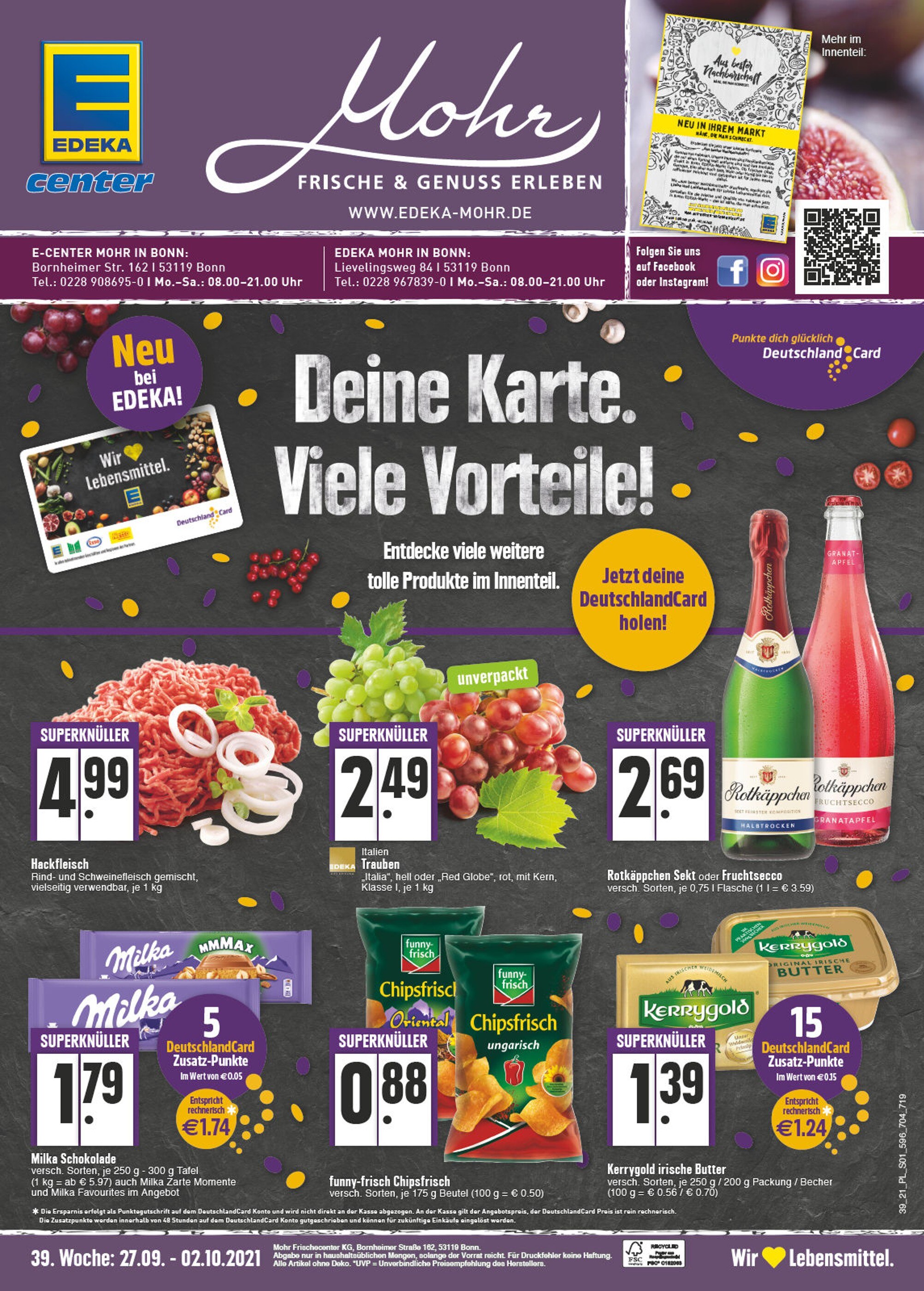 E center Prospekt für Bornheim mit 24 Seiten E center Prospekt für Bornheim: "Aktuelle Angebote", 24 Seiten, 27.09.2021 - 02.10.2021