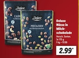 Nüsse in Milchschokolade Angebote von Deluxe bei Lidl Göttingen für 2,99 €