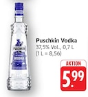 Vodka Angebote von Puschkin bei E center Pirmasens für 5,99 €