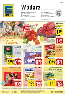 Süßigkeiten im aktuellen EDEKA Prospekt (Wuppertal) Süßigkeiten im EDEKA Prospekt "Aktuelle Angebote" mit 28 Seiten (Wuppertal)