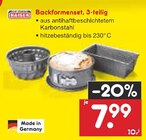 Backformenset, 3-teilig im Angebot bei Netto Marken-Discount in Amberg Backformenset, 3-teilig Angebote von Kaiser bei Netto Marken-Discount Amberg für 7,99 €