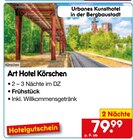 Art Hotel Körschen im Angebot bei Netto Marken-Discount in Herten Art Hotel Körschen Angebote bei Netto Marken-Discount Herten für 79,99 €
