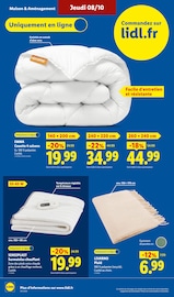 Promos Couette dans le catalogue "LE MOIS TOUJOURS PLUS" de Lidl Couette en promo dans le catalogue Lidl à la page 32