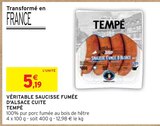 Promo Véritable saucisse fumée d'Alsace cuite à 5,19 € dans le catalogue Intermarché à Saint-Georges-sur-Eure