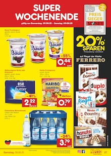 Wasser im Netto Marken-Discount Prospekt "Aktuelle Angebote" mit 57 Seiten (Aachen)