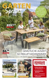 Segmüller Prospekt "Gartenspezial" mit 24 Seiten