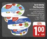 Mini Mozzarella Angebote von Gut & Günstig bei E center Würzburg für 1,00 €