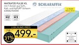 Aktuelles Matratze Pulse KS Angebot bei BRAUN Möbel-Center in Reutlingen ab 499,00 €